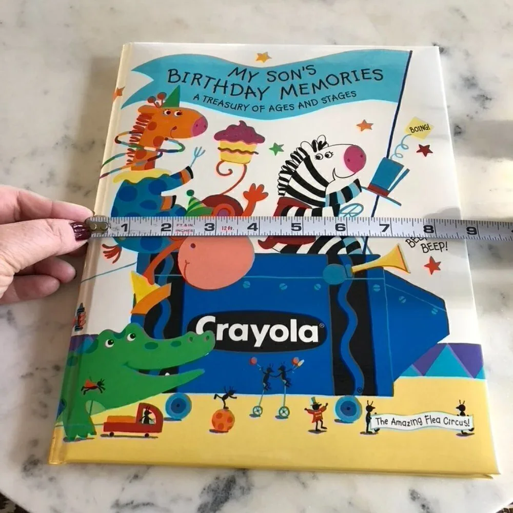 Hallmark My Son's Birthday Memories Scrapbook Album